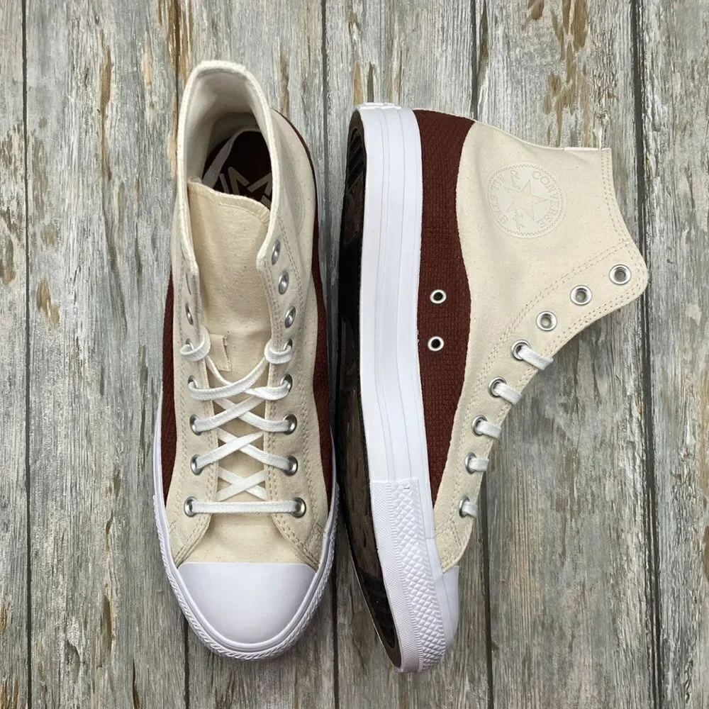 Converse Chuck Taylor All Star Craft Mix Retro Hightop Sneaker Shoes Size 10.5